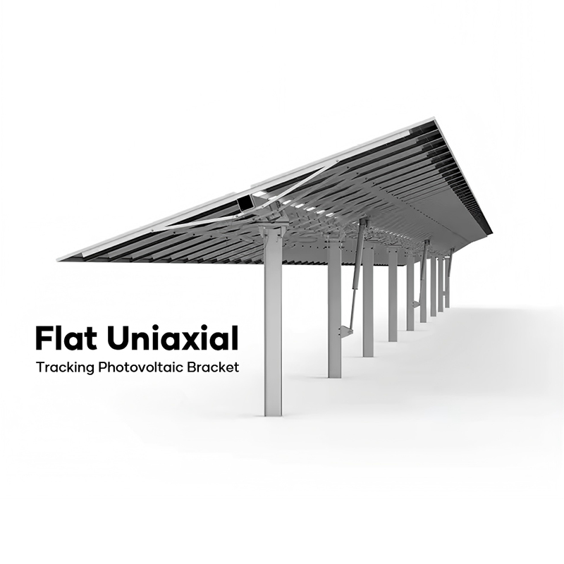 Horizontal-Single-axis-PV-Tracking-Mounting-Bracket