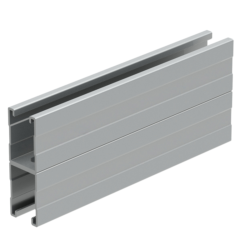 Double-spliced channel steel