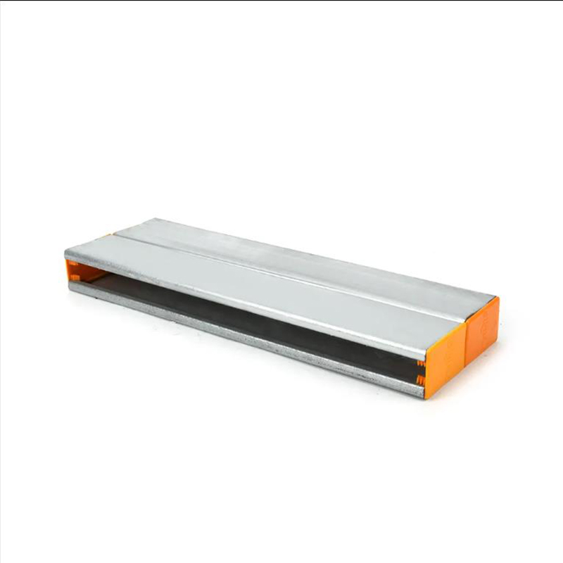 Double-spliced channel steel