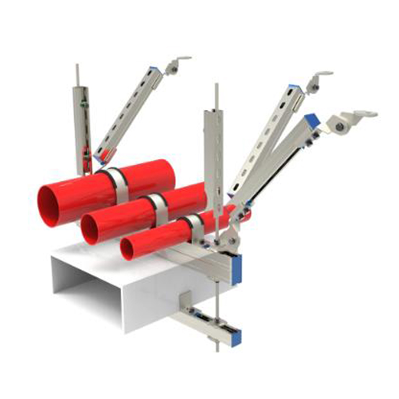 Integrated seismic bracing